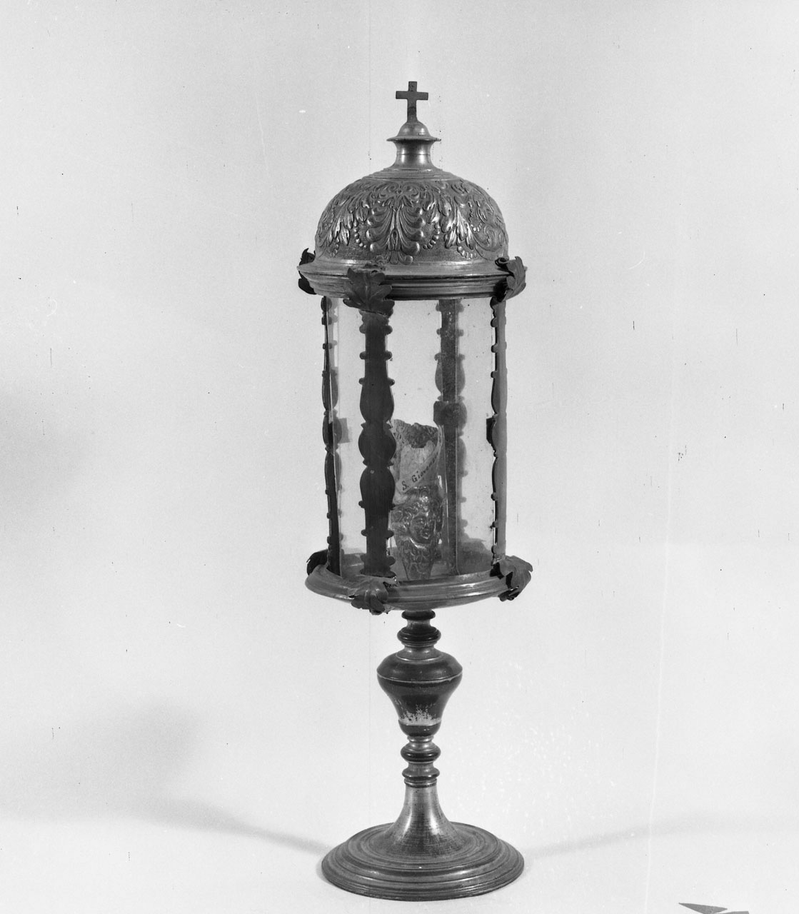 reliquiario architettonico - a tempietto - bottega toscana (secc. XVI/ XVII)