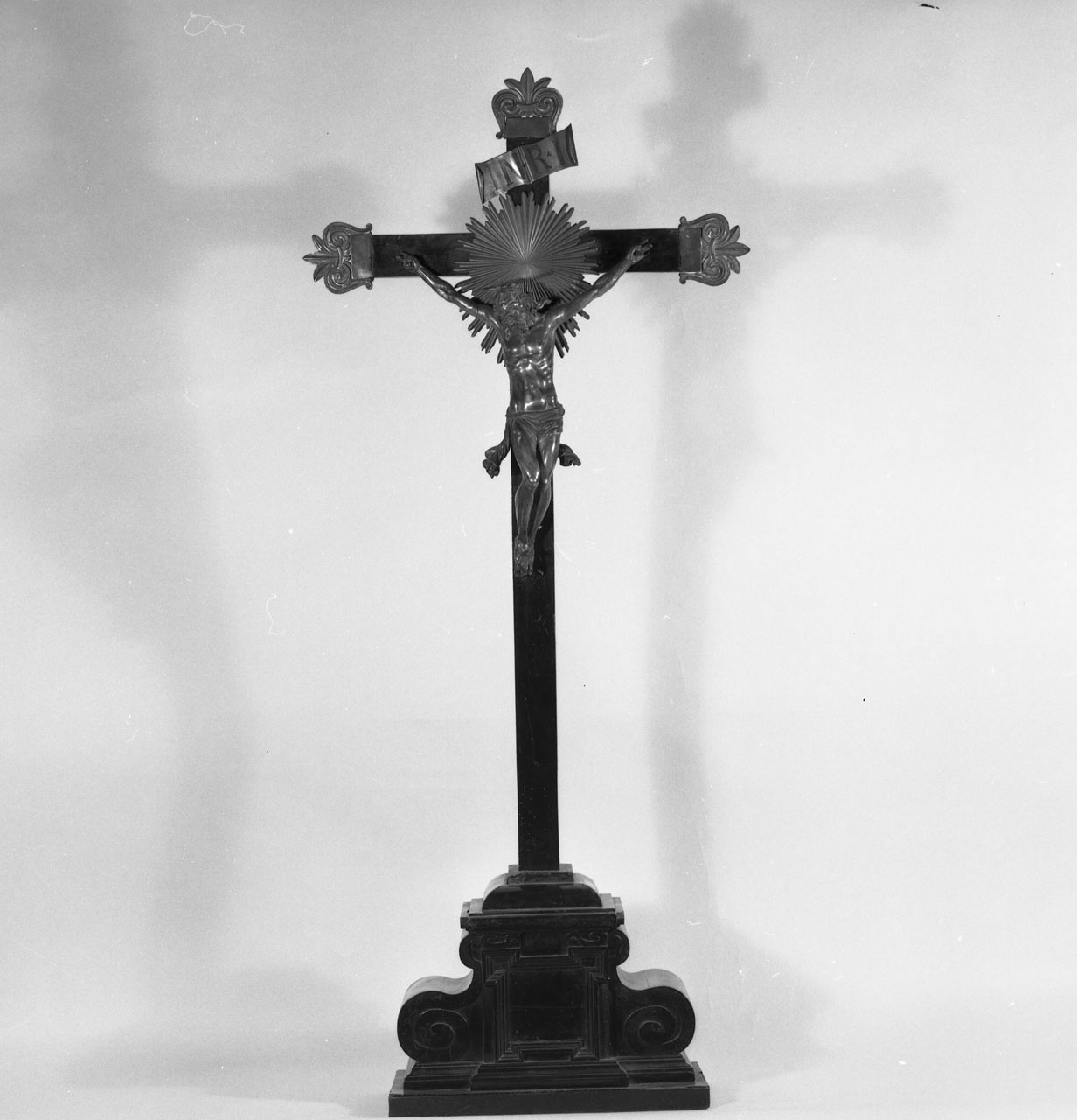 croce processionale - bottega toscana (metà sec. XVII)