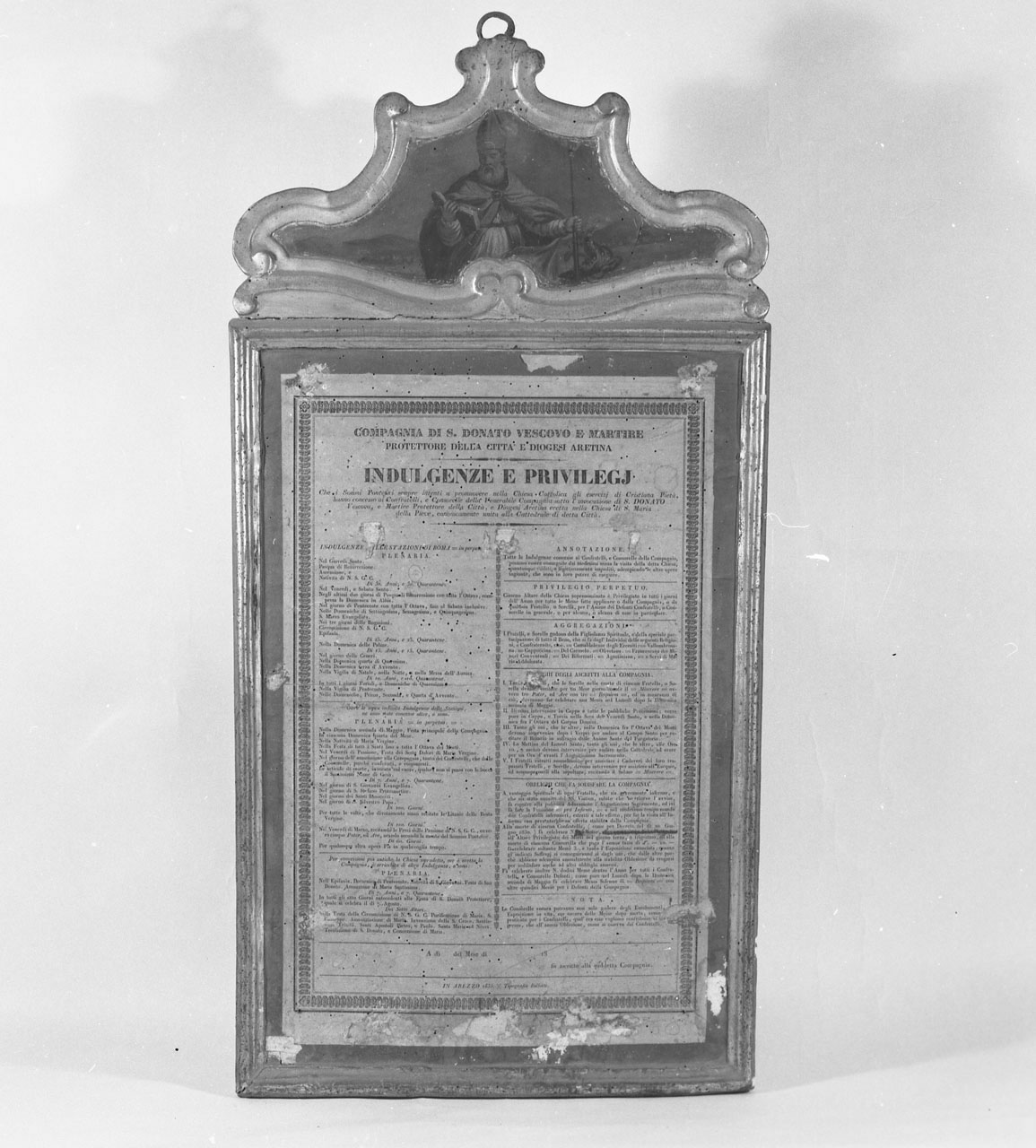 tabella - bottega toscana (sec. XIX)