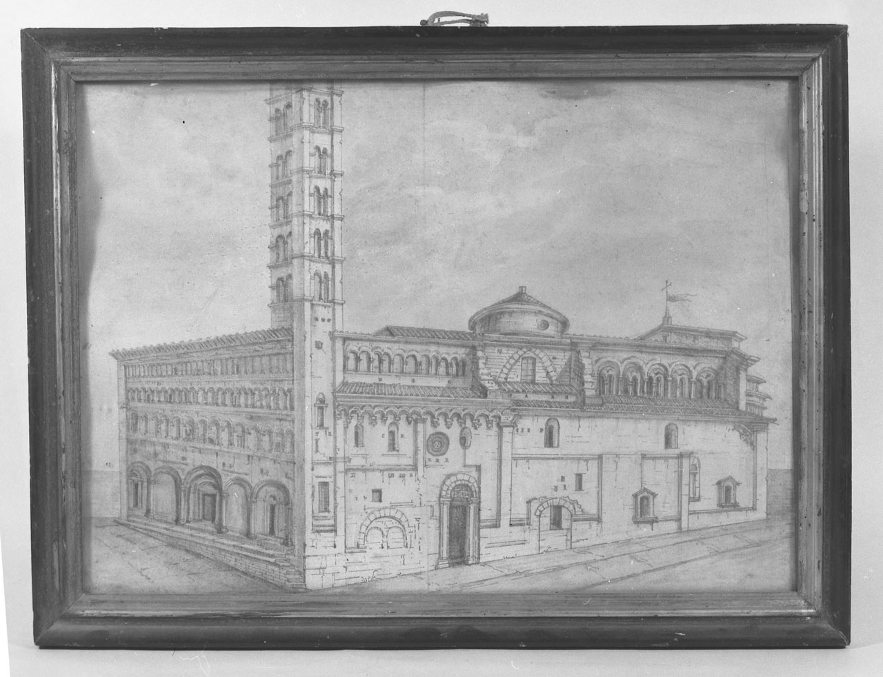 architettura (disegno) di Meucci Vincenzo (sec. XVIII)