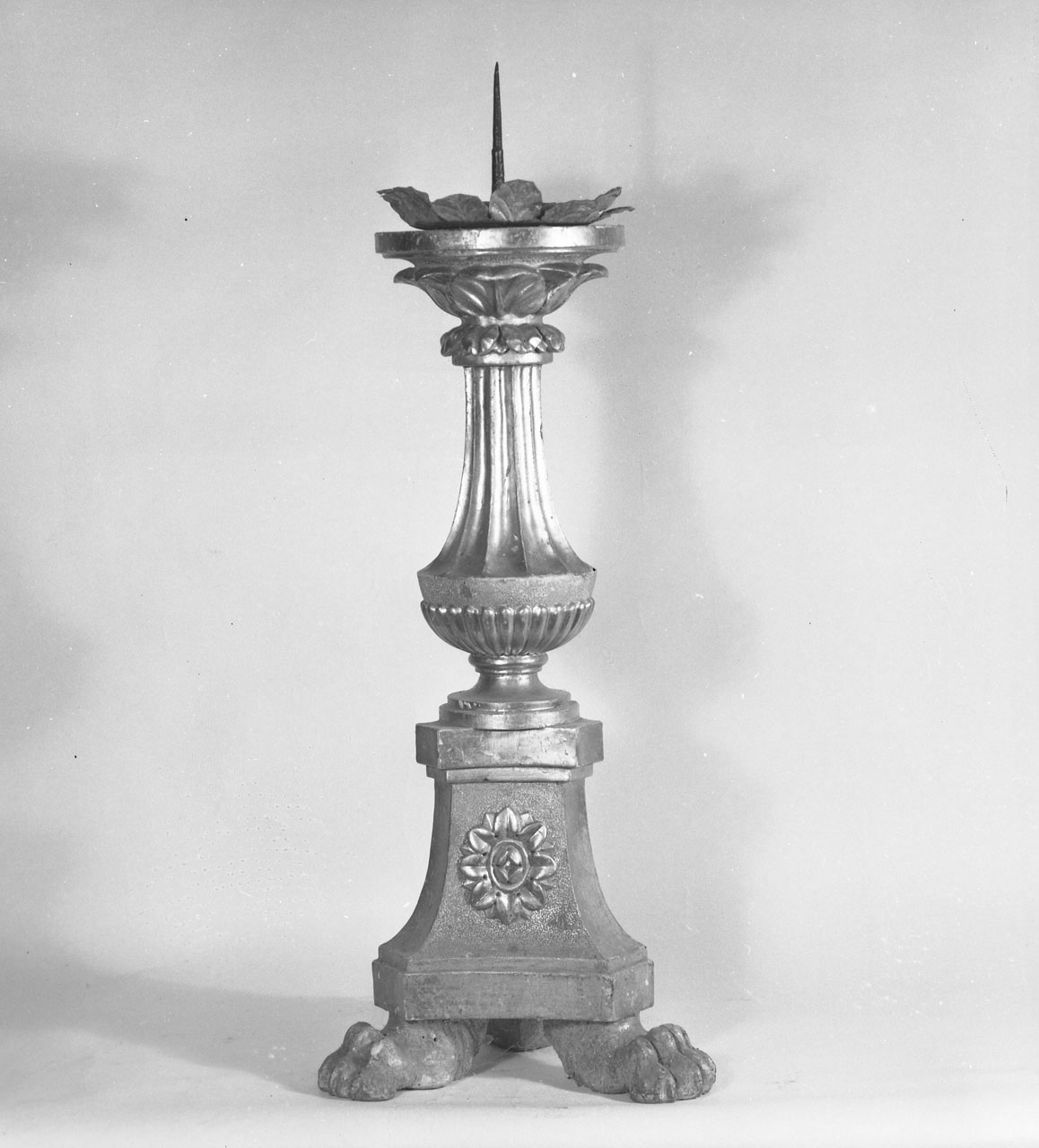 candeliere, serie - bottega toscana (inizio sec. XIX)