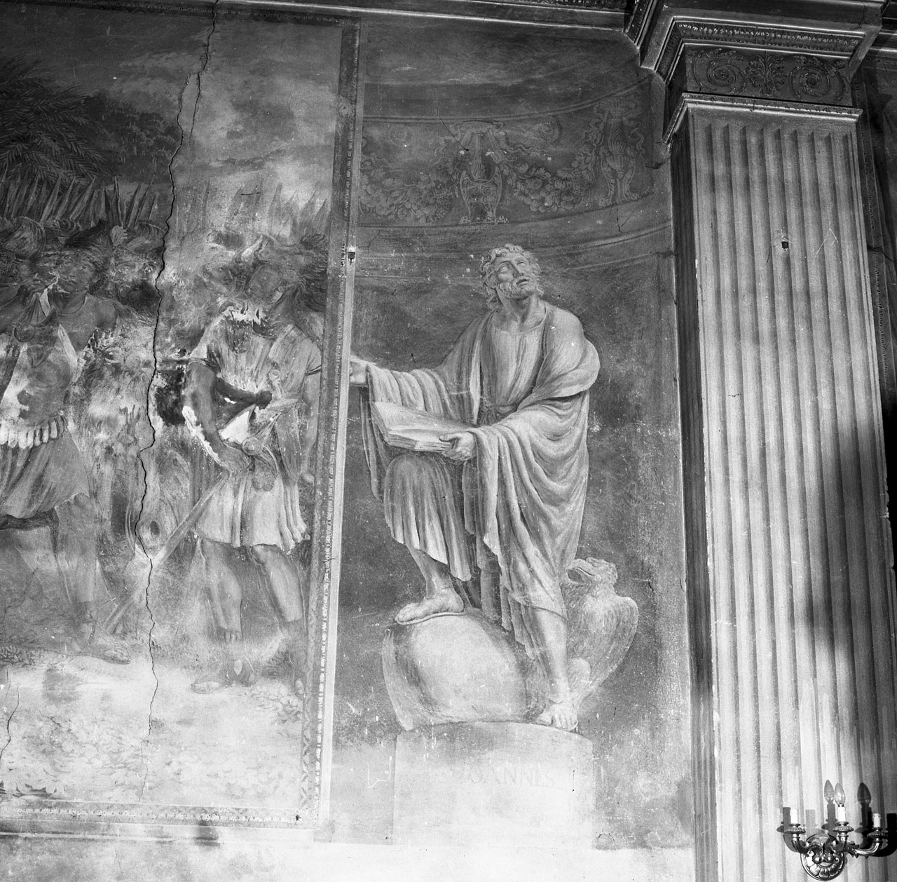San Giovanni Evangelista (dipinto) di Ademollo Luigi (sec. XIX)