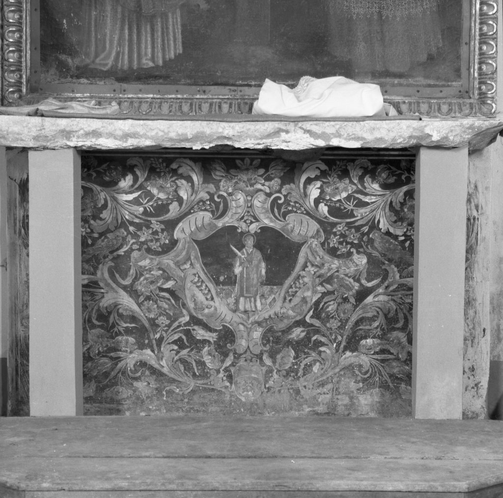 paliotto - bottega italiana (sec. XVIII)