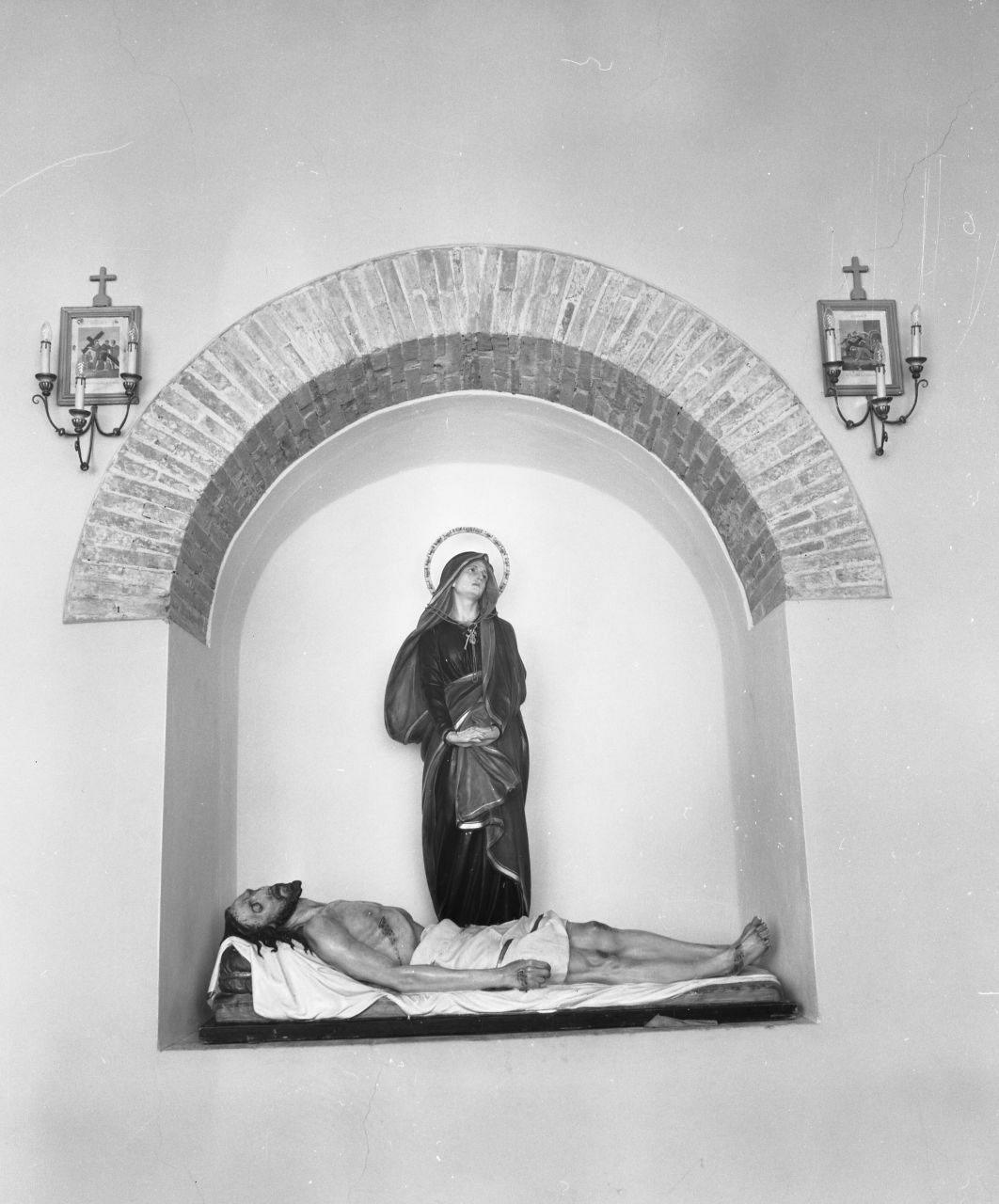 compianto sul Cristo morto (statua, insieme) - bottega toscana (inizio sec. XX)