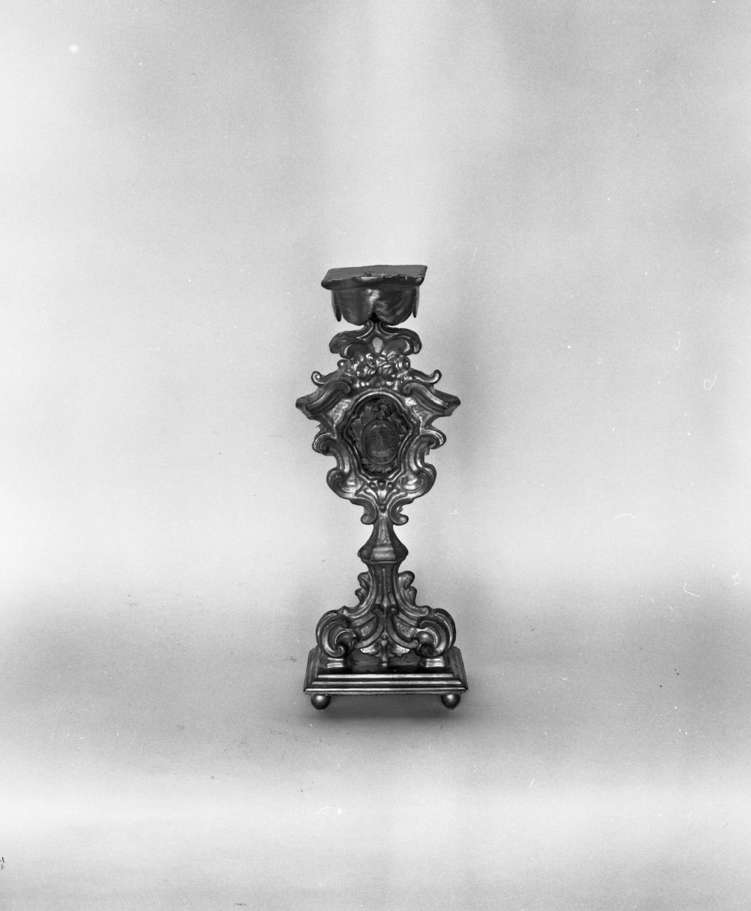 reliquiario - a ostensorio - bottega toscana (prima metà sec. XIX)