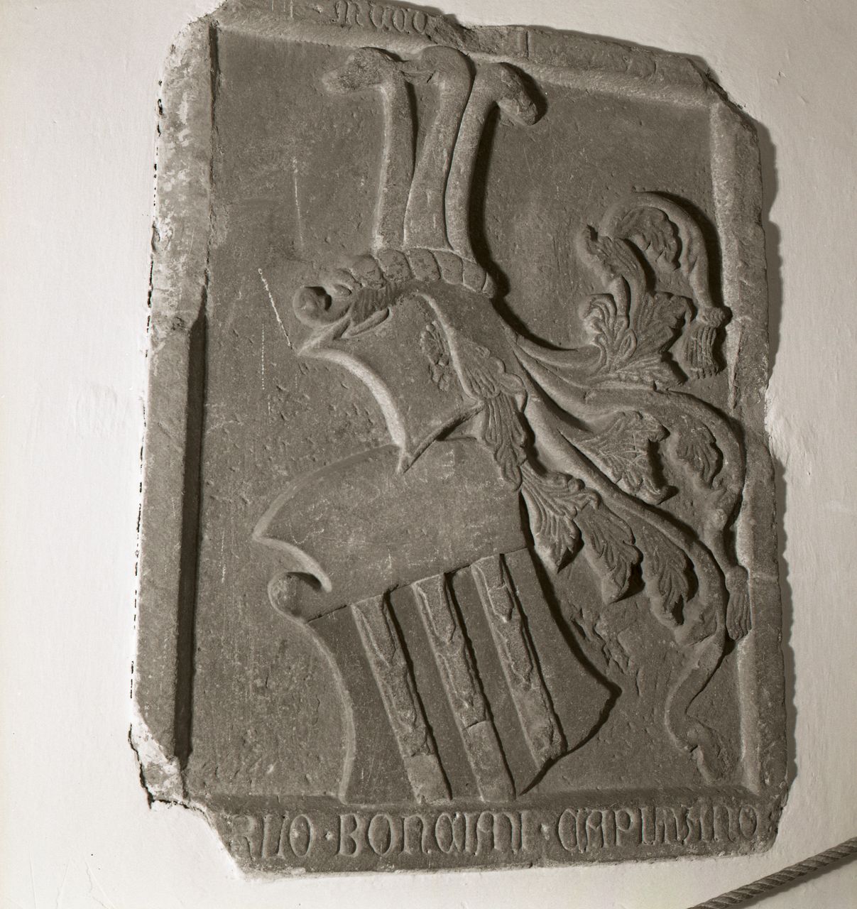 stemma Bonanni (rilievo) - bottega toscana (prima metà sec. XV)