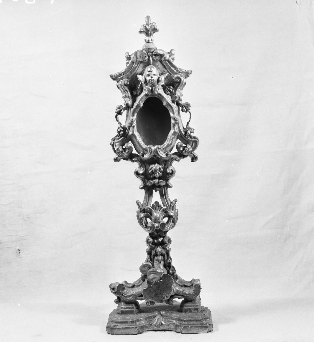 reliquiario - a ostensorio, opera isolata - bottega toscana (metà sec. XVIII)