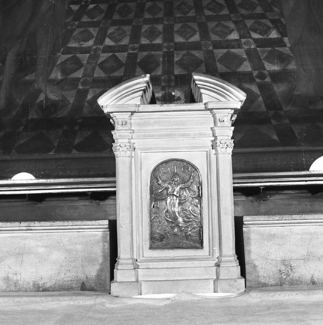 tabernacolo - a frontale architettonico, opera isolata - bottega toscana (inizio sec. XX)