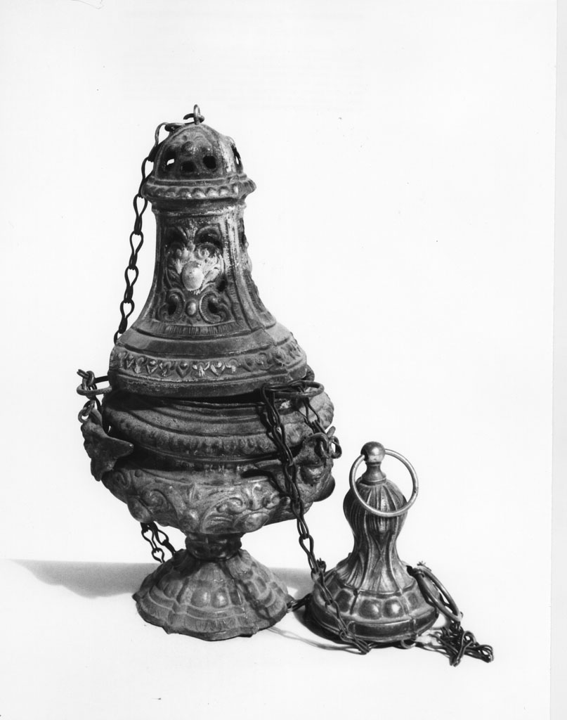 turibolo, pendant - bottega toscana (seconda metà sec. XIX)