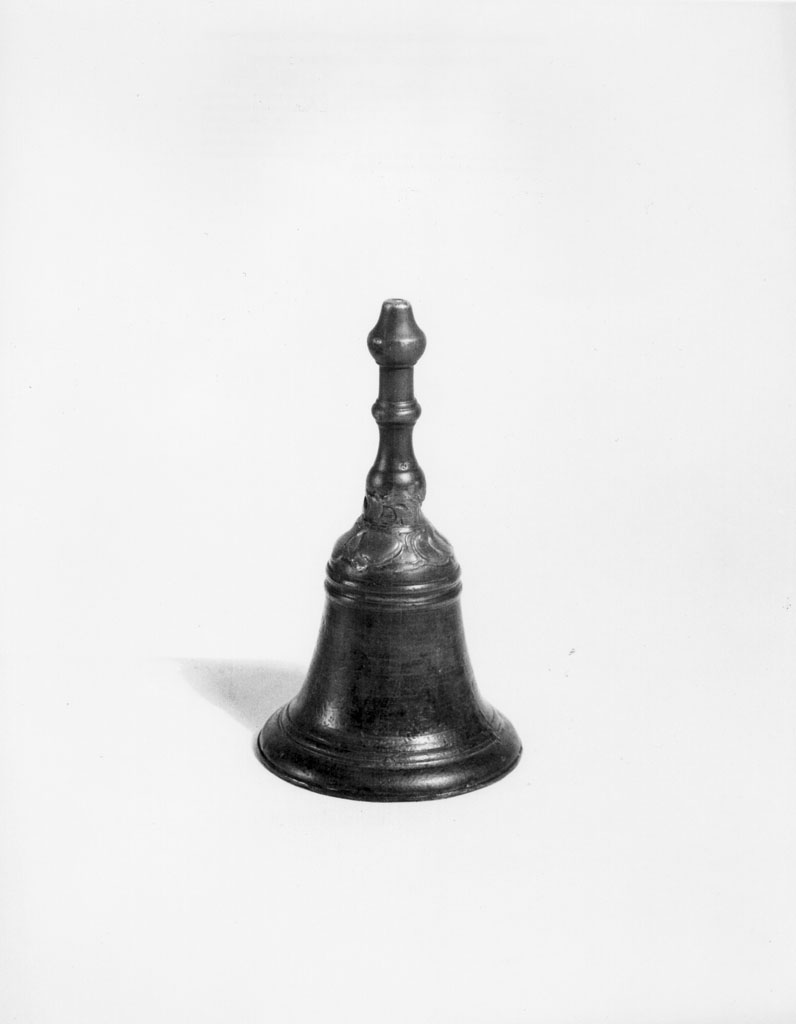 campanello d'altare, opera isolata - bottega toscana (seconda metà sec. XIX)