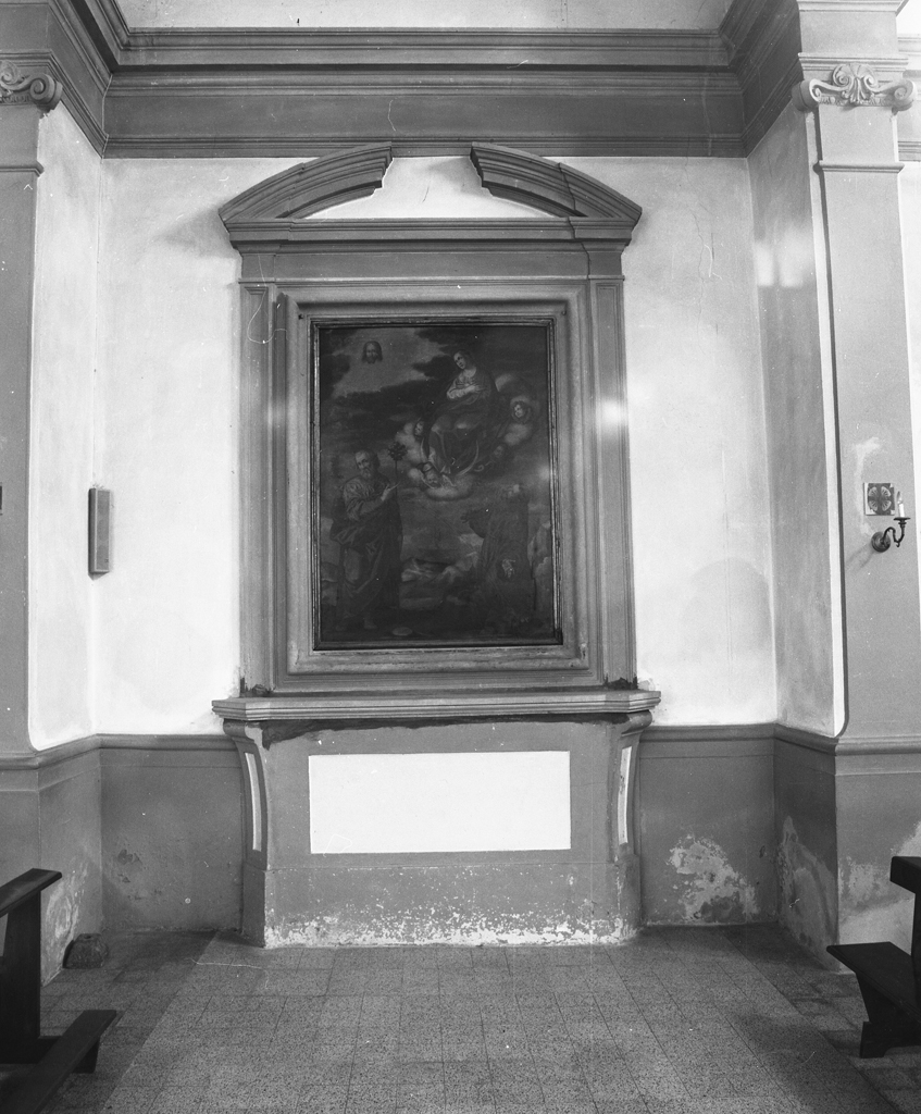 altare - a edicola, opera isolata - bottega toscana (fine sec. XVIII)