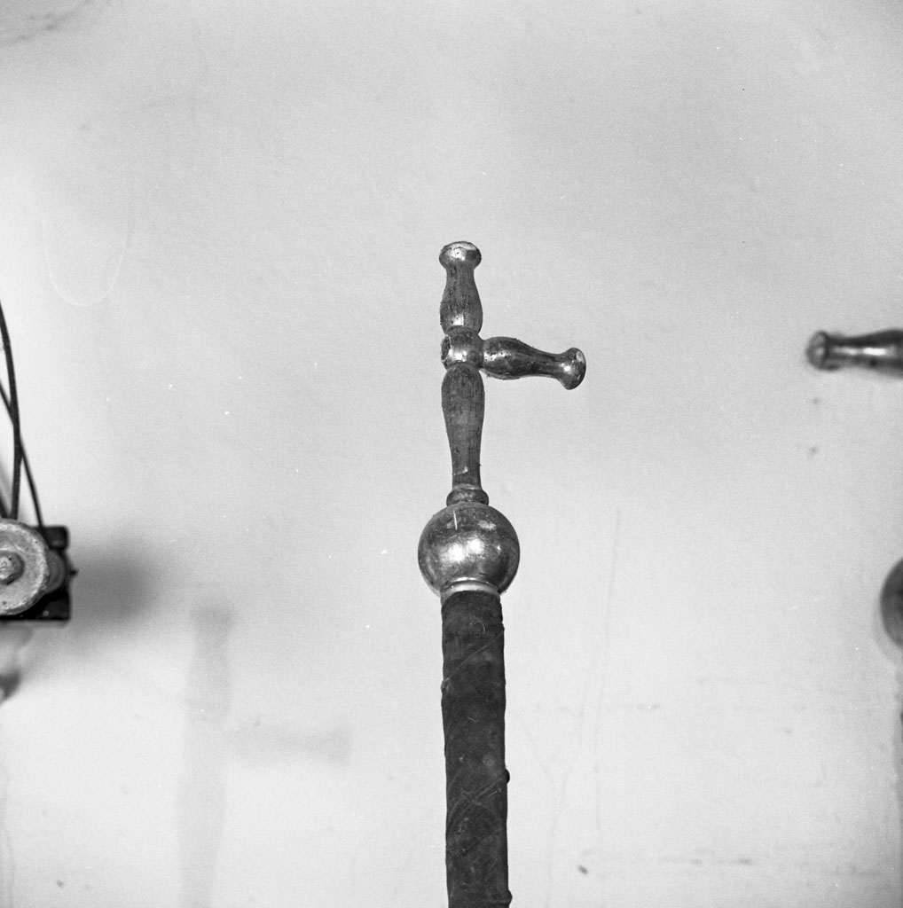 croce processionale, coppia - bottega cortonese (sec. XIX)