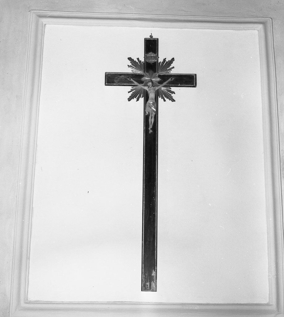 croce processionale, opera isolata - bottega toscana (fine/inizio secc. XIX/ XX)