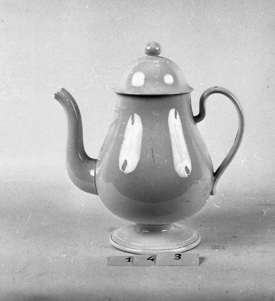 caffettiera, opera isolata - bottega Herculaneum (secc. XVIII/ XIX)