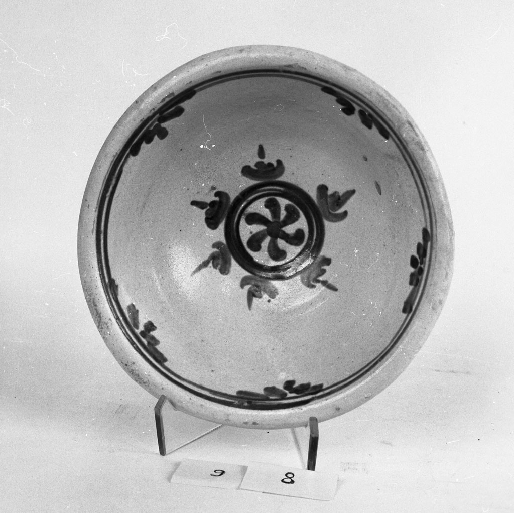 vassoio, coppia - bottega toscana (sec. XIX)