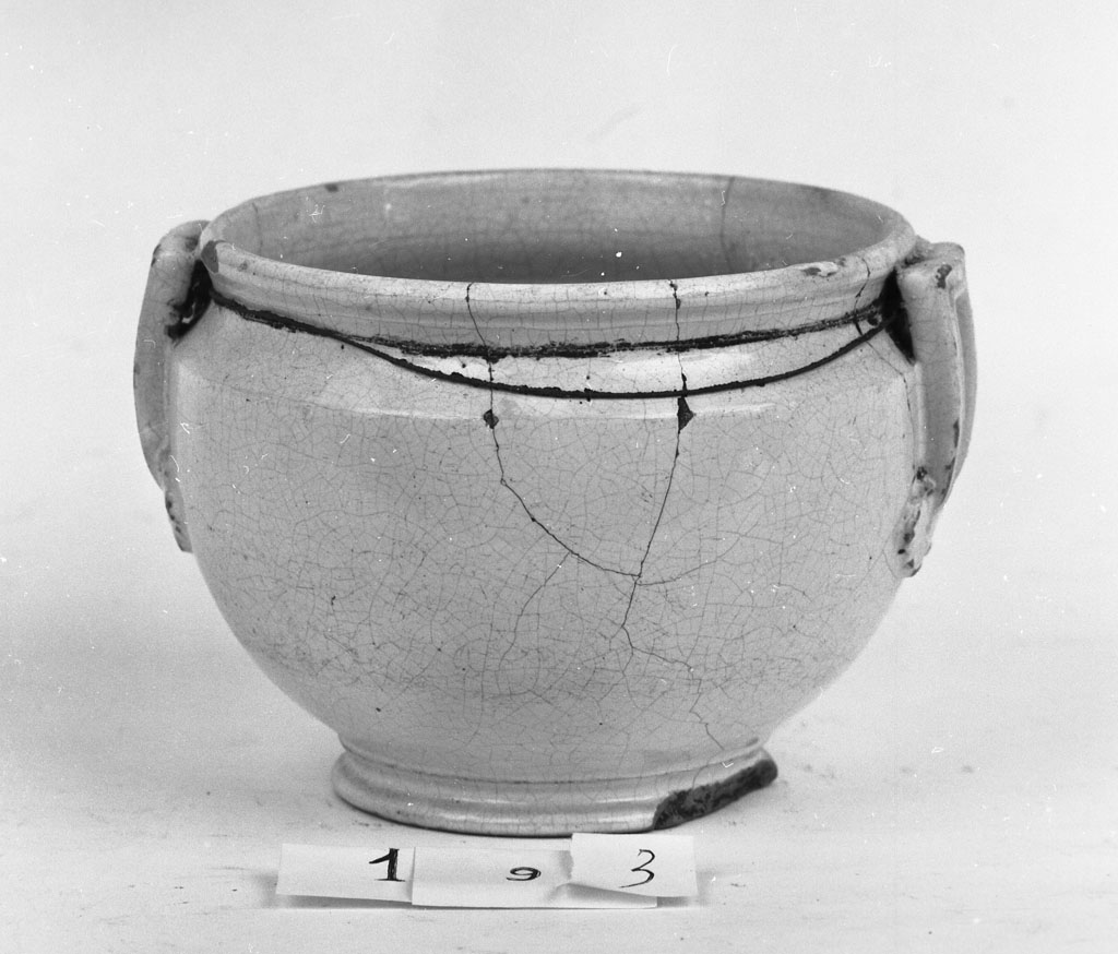 zuppiera, opera isolata - bottega Italia centrale (prima metà sec. XIX)