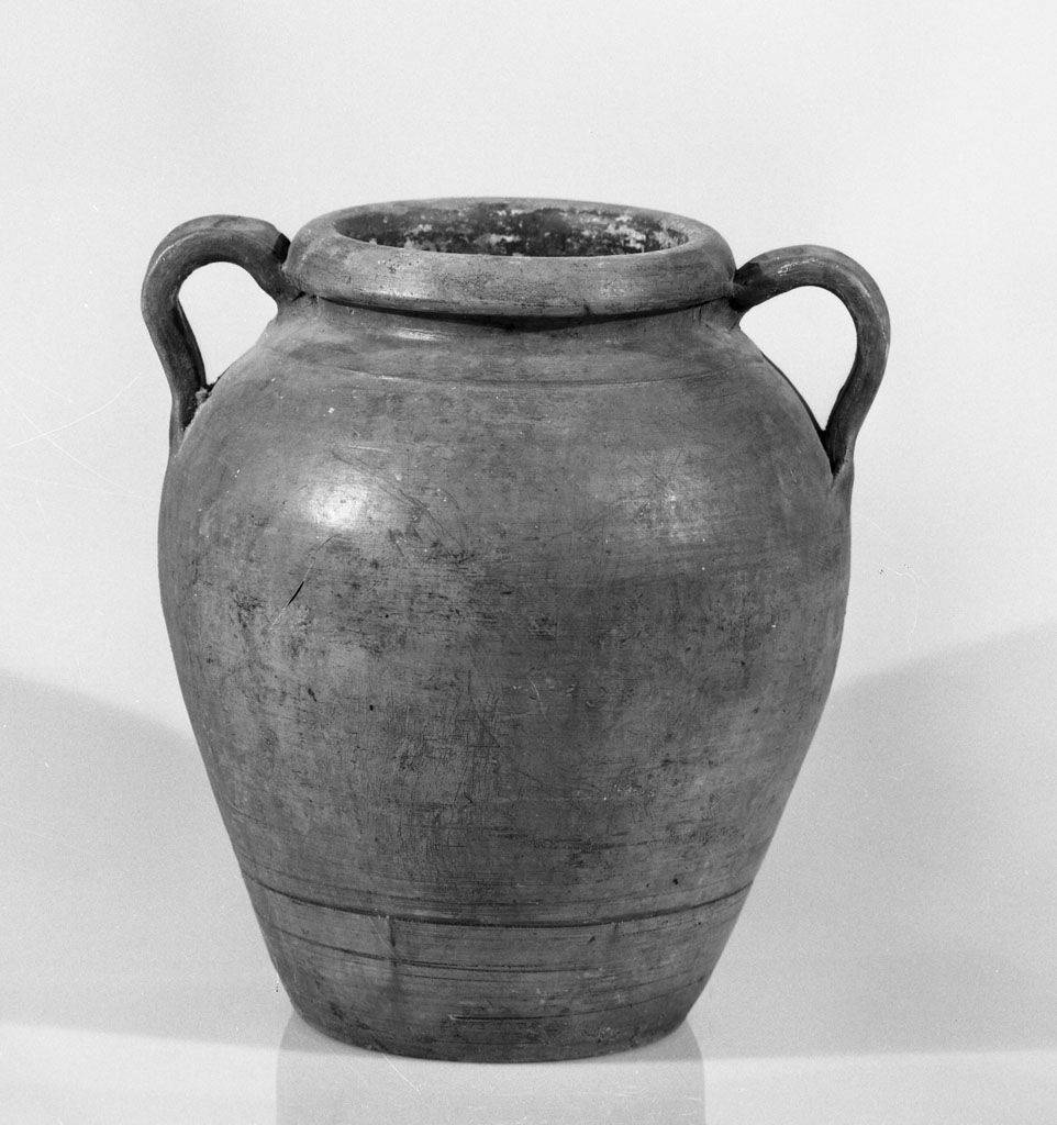 orcio - biansato, opera isolata - bottega Italia centrale (sec. XIX)