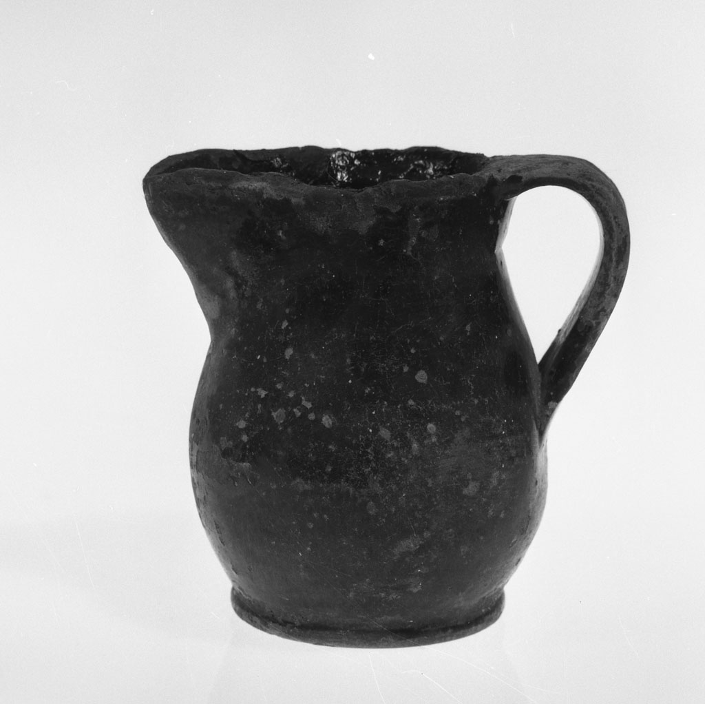 boccale, opera isolata - bottega Italia centrale (fine/inizio secc. XIX/ XX)