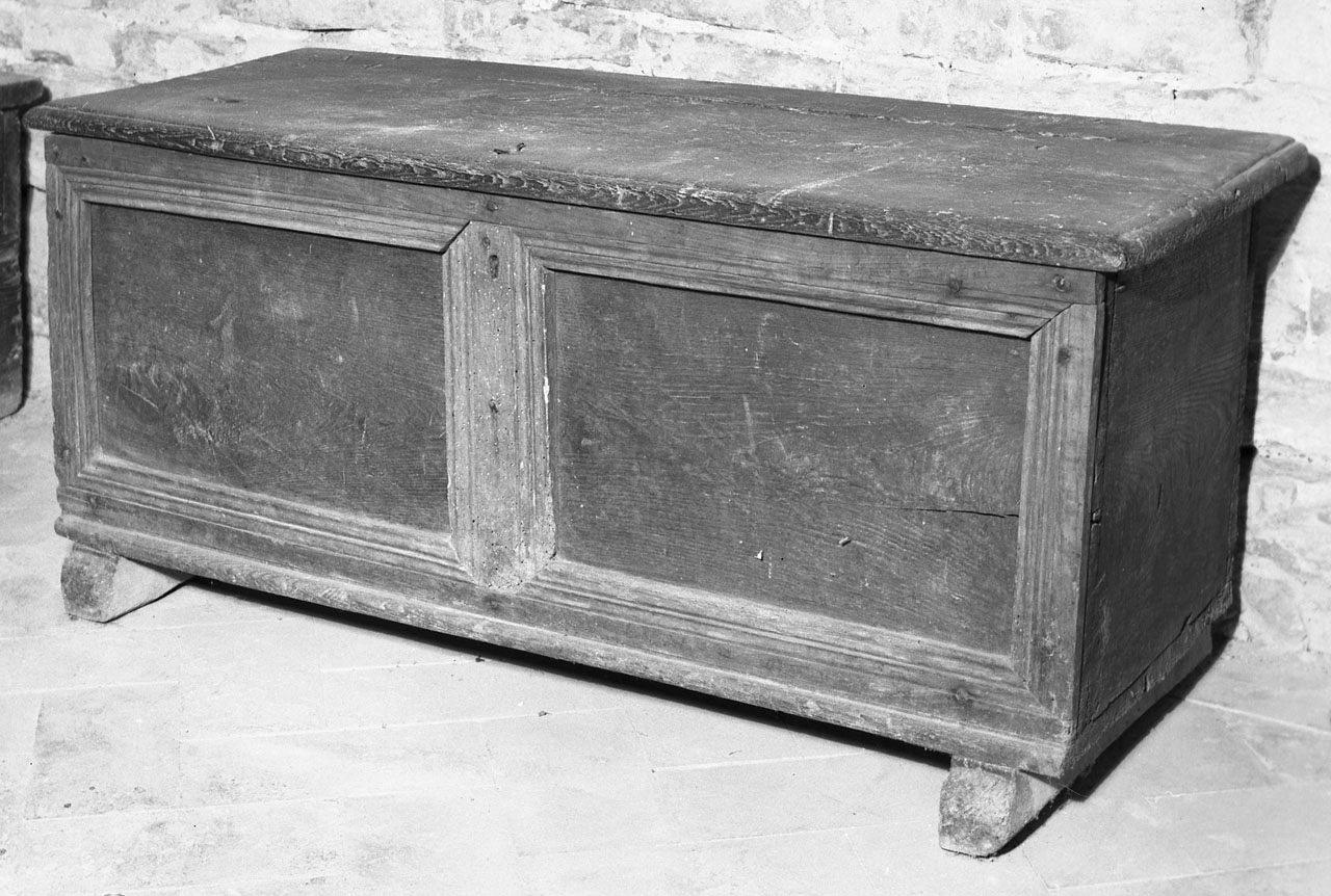 cassapanca - bottega aretina (sec. XIX)