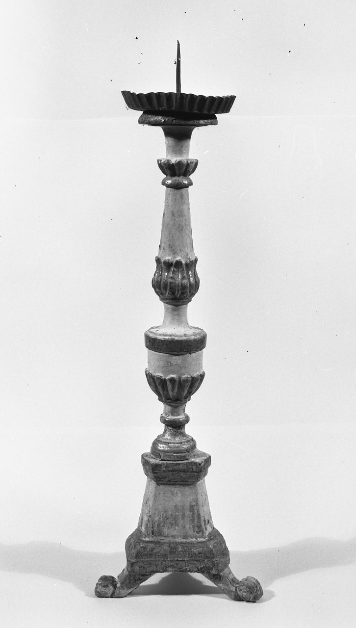 candelabro, serie - bottega aretina (sec. XVII)
