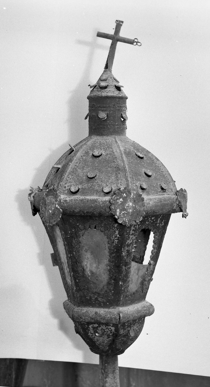 lanterna processionale - bottega aretina (sec. XIX)