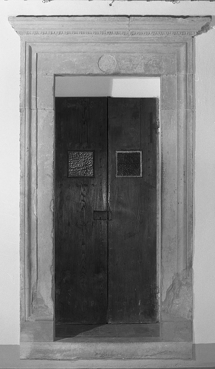 mostra di porta - bottega aretina (sec. XV)