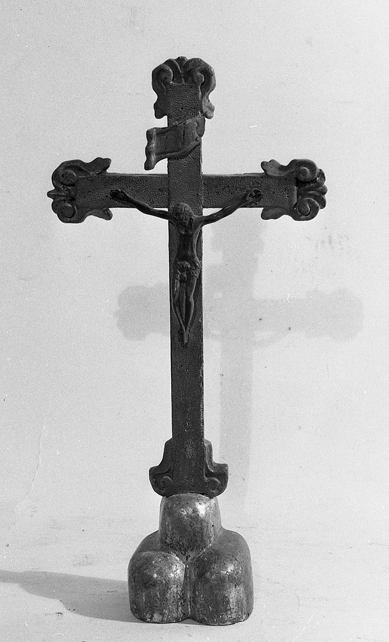 croce da tavolo - bottega fiorentina (fine sec. XVIII)