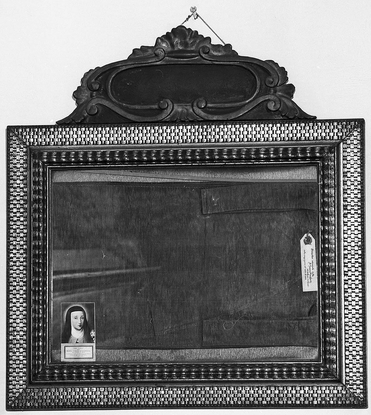 reliquiario a teca - bottega fiorentina (inizio sec. XIX)