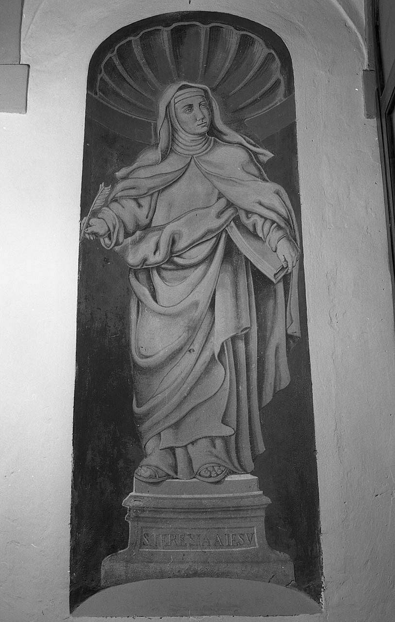 Santa Teresa d'Avila (dipinto) - ambito aretino (seconda metà sec. XIX)