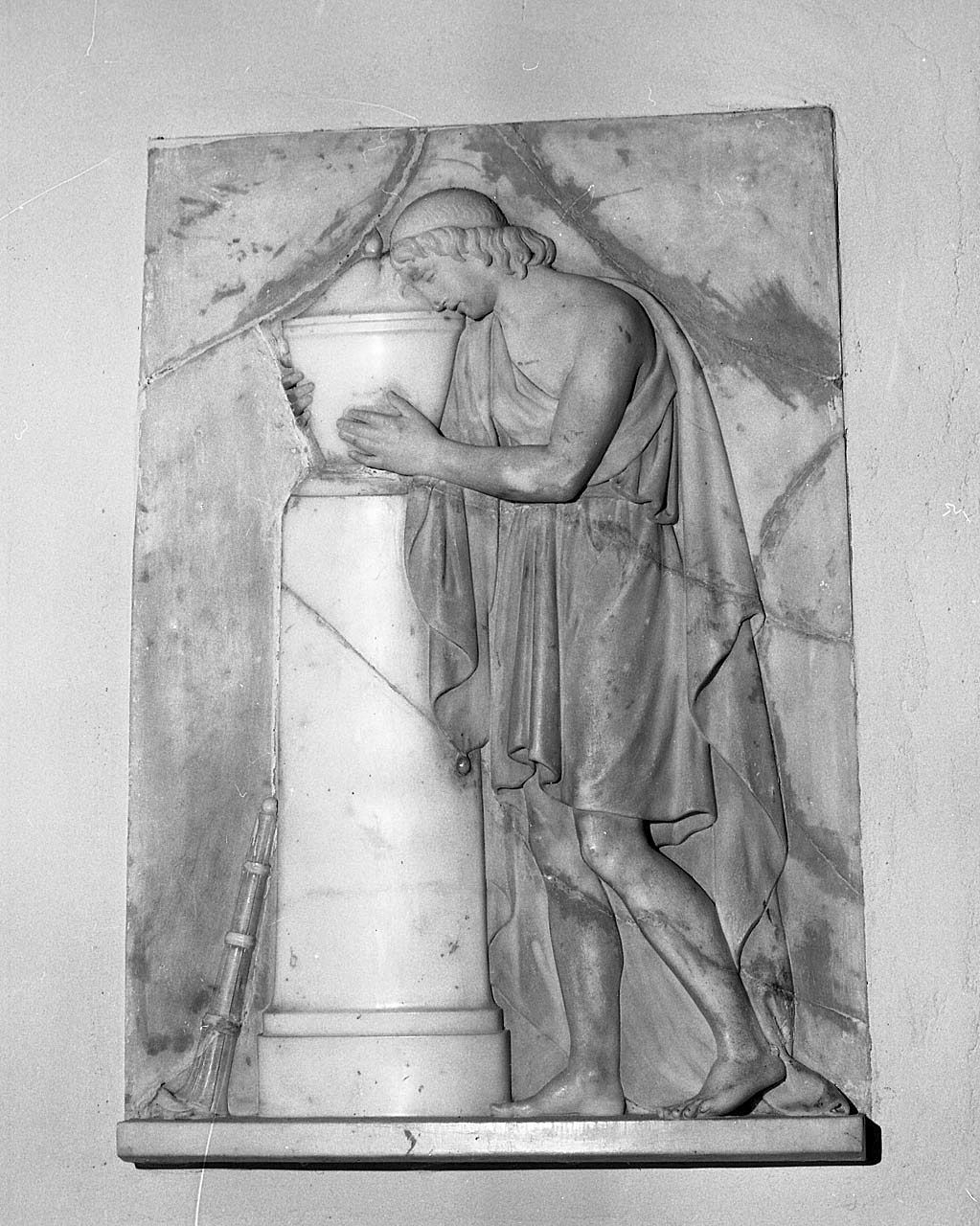 stele funeraria di Bartolini Lorenzo (scuola) (sec. XIX)