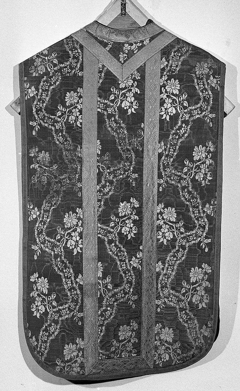 paramento liturgico - in terzo - manifattura italiana (fine sec. XVIII)