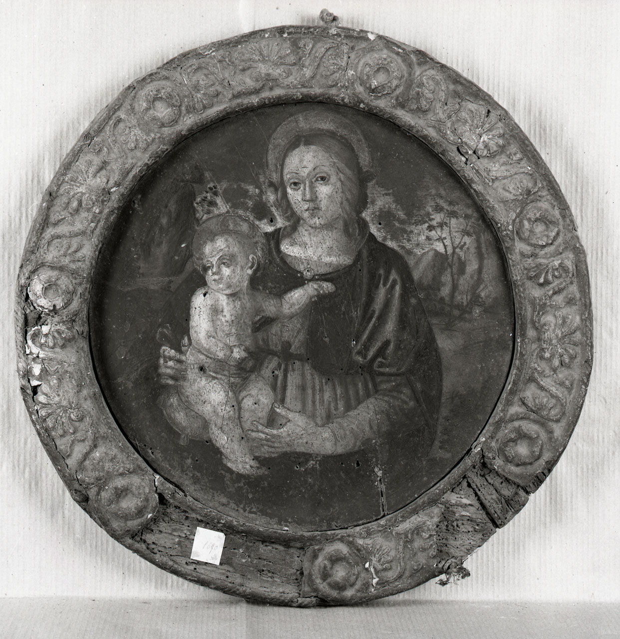 Madonna con Bambino (dipinto) - ambito umbro (fine/inizio secc. XV/ XVI)