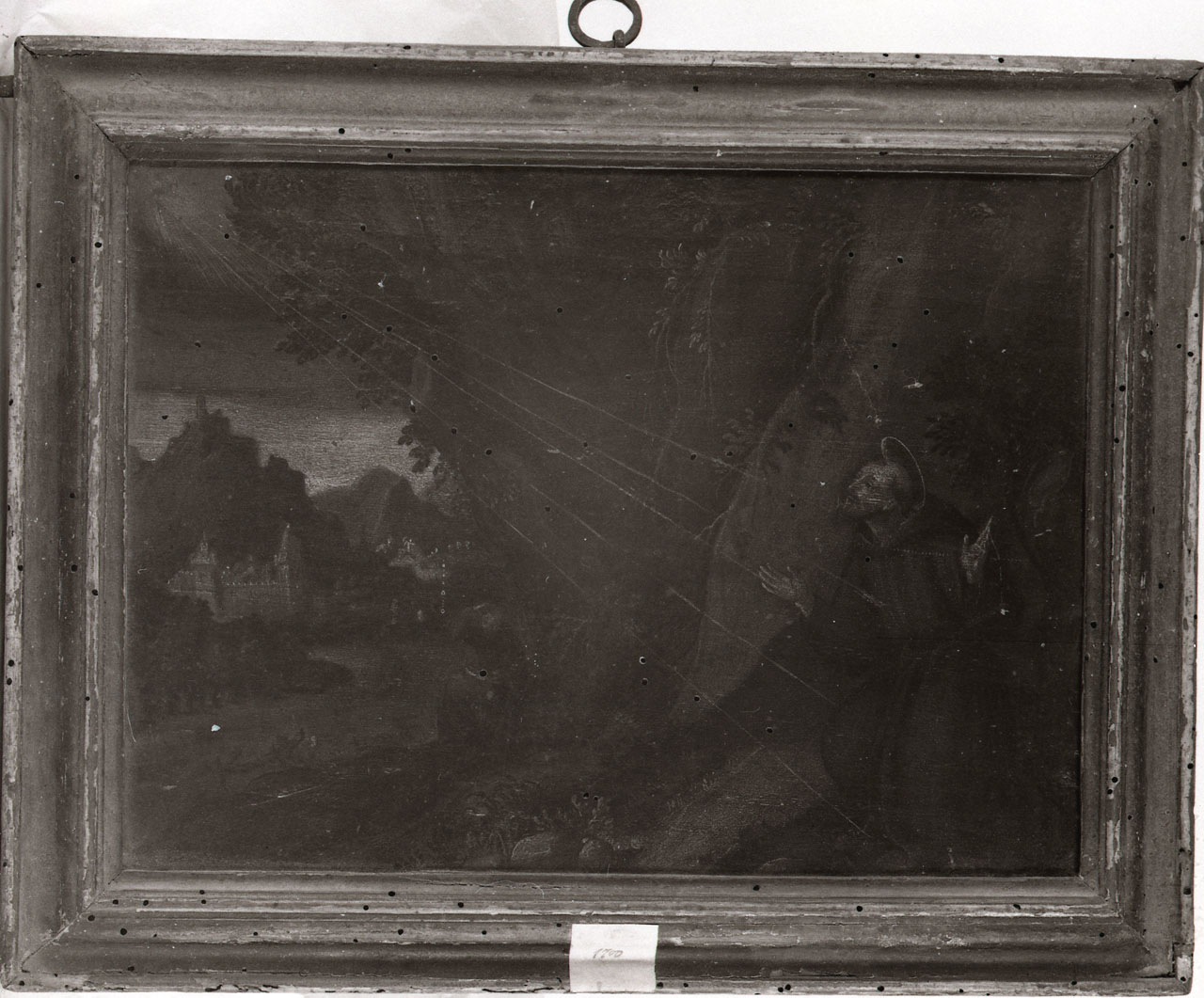 San Francesco d'Assisi riceve le stimmate (dipinto) - ambito fiorentino (secc. XVI/ XVII)