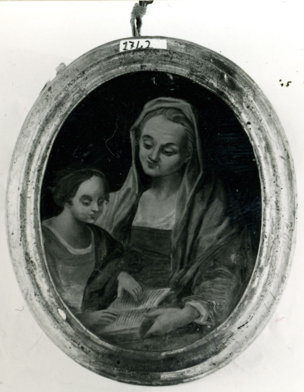 Sant'Anna con Maria Vergine bambina (dipinto) - ambito aretino (seconda metà sec. XVIII)