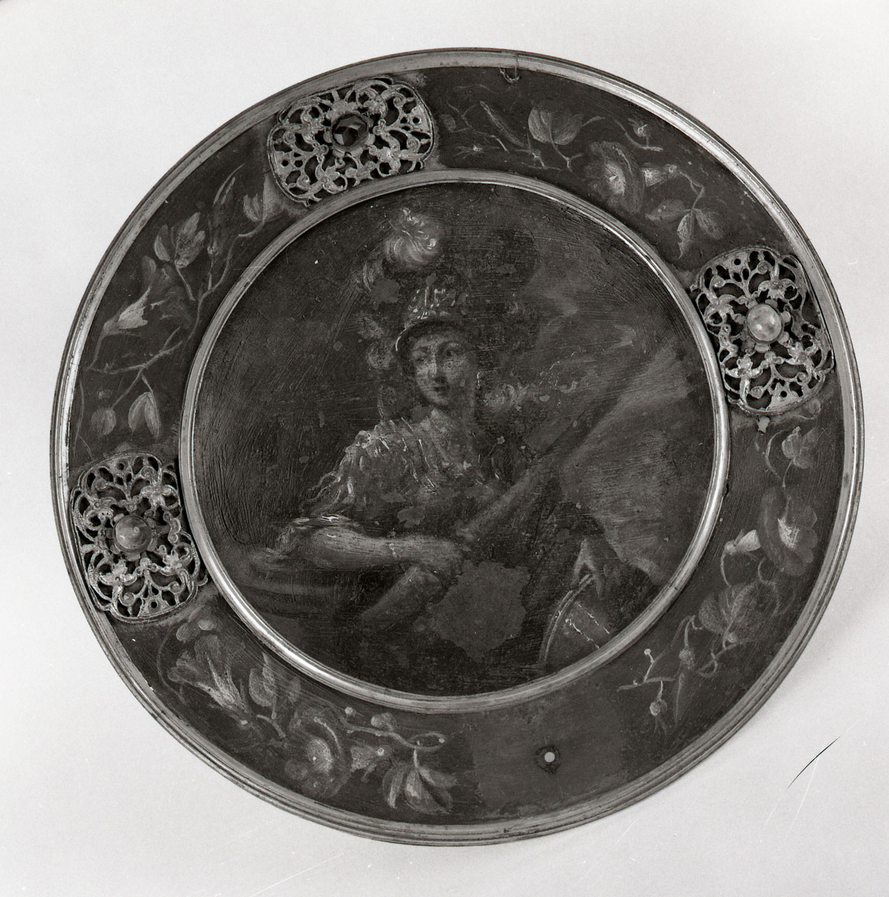 Minerva (?) (alzata) - ambito fiorentino (secc. XVI/ XVII)