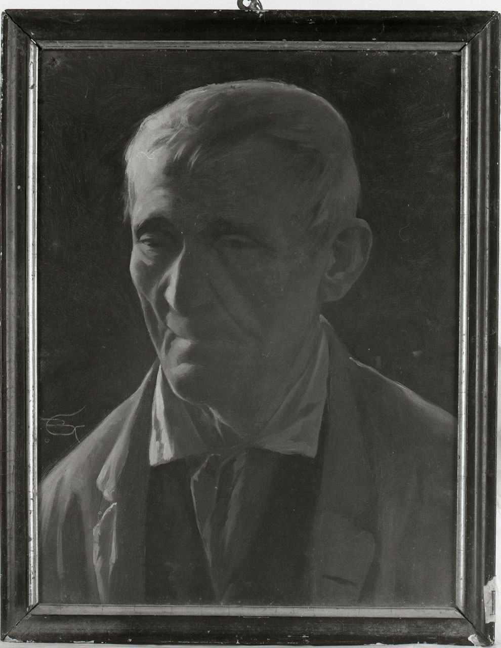 ritratto d'uomo (dipinto) di De Bacci Venuti Gualtiero (secc. XIX/ XX)