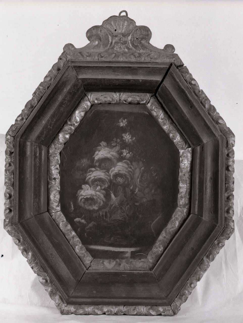 vaso con fiori (dipinto, pendant) di Bettini Domenico (?) (seconda metà sec. XVII)