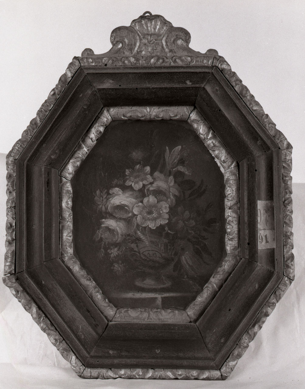 vaso con fiori (dipinto, pendant) di Bettini Domenico (?) (seconda metà sec. XVII)