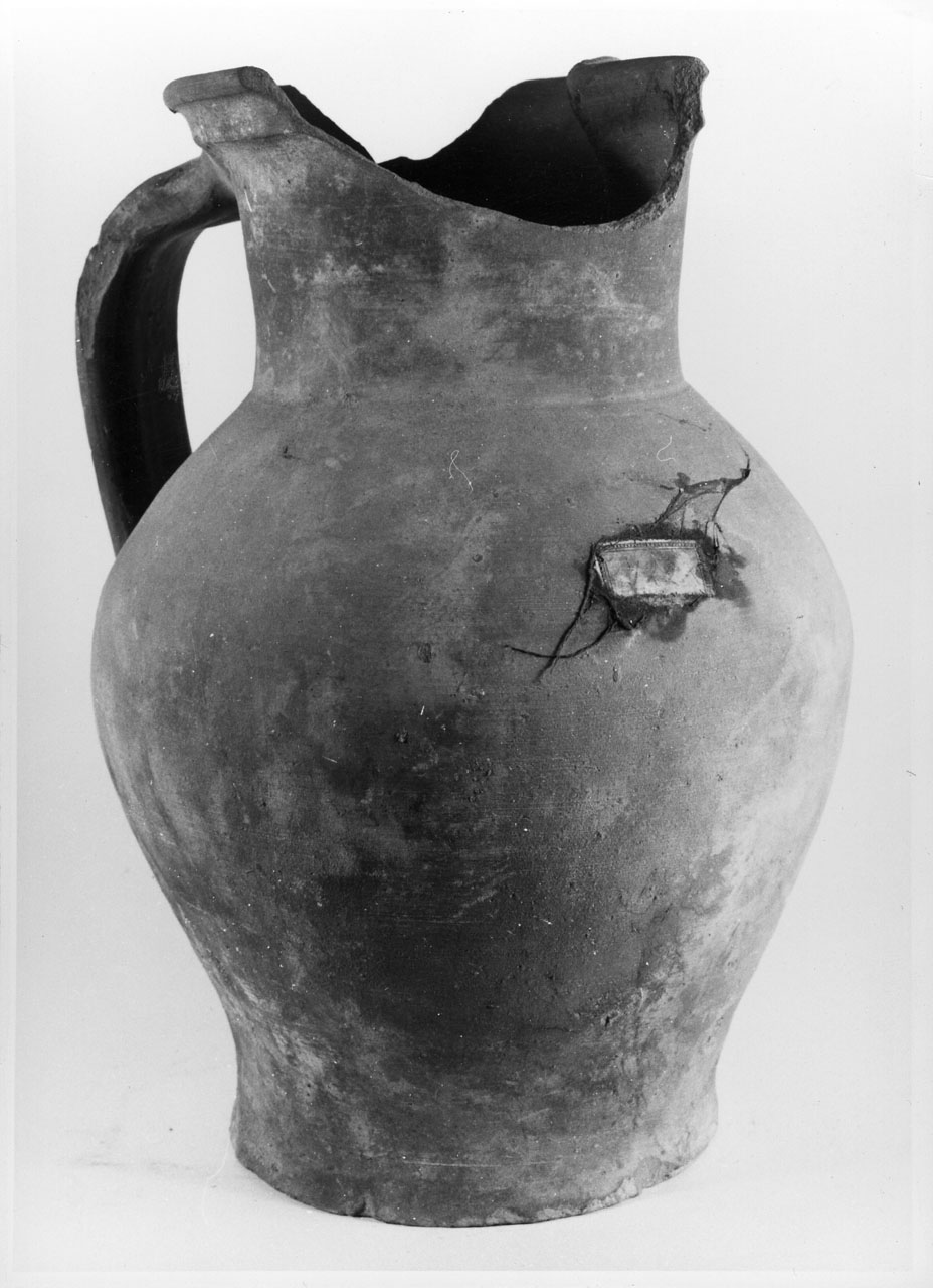 brocca, opera isolata - bottega aretina (sec. XV)