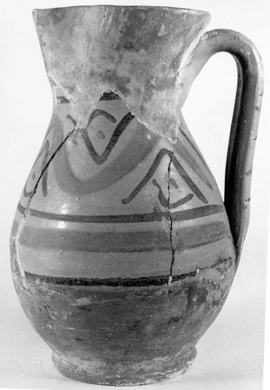 boccale, opera isolata - bottega aretina (prima metà sec. XV)