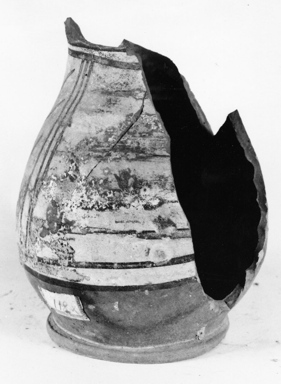 boccale, opera isolata - bottega aretina (prima metà sec. XV)