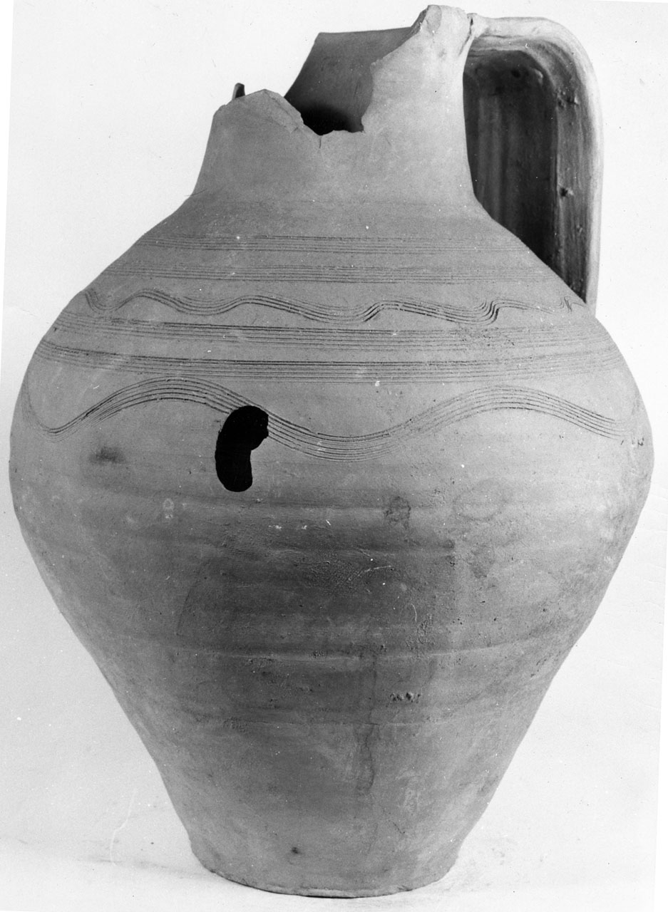 brocca, opera isolata - bottega aretina (sec. XV)