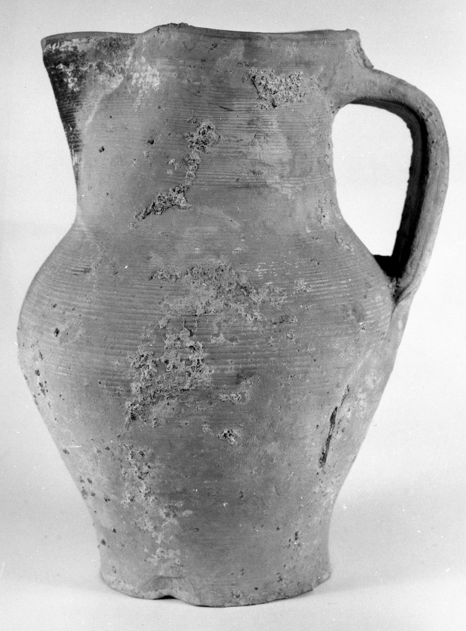 boccale, opera isolata - bottega aretina (sec. XV)