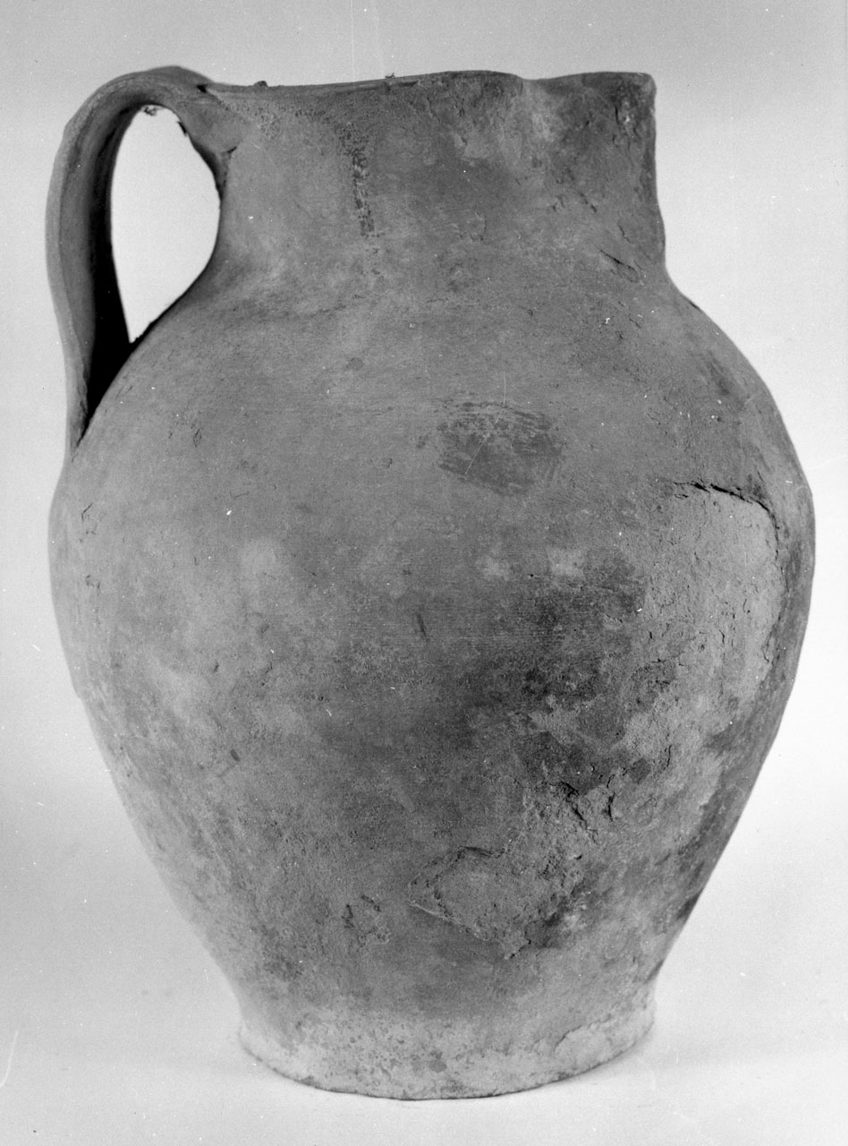 brocca, opera isolata - bottega aretina (sec. XV)