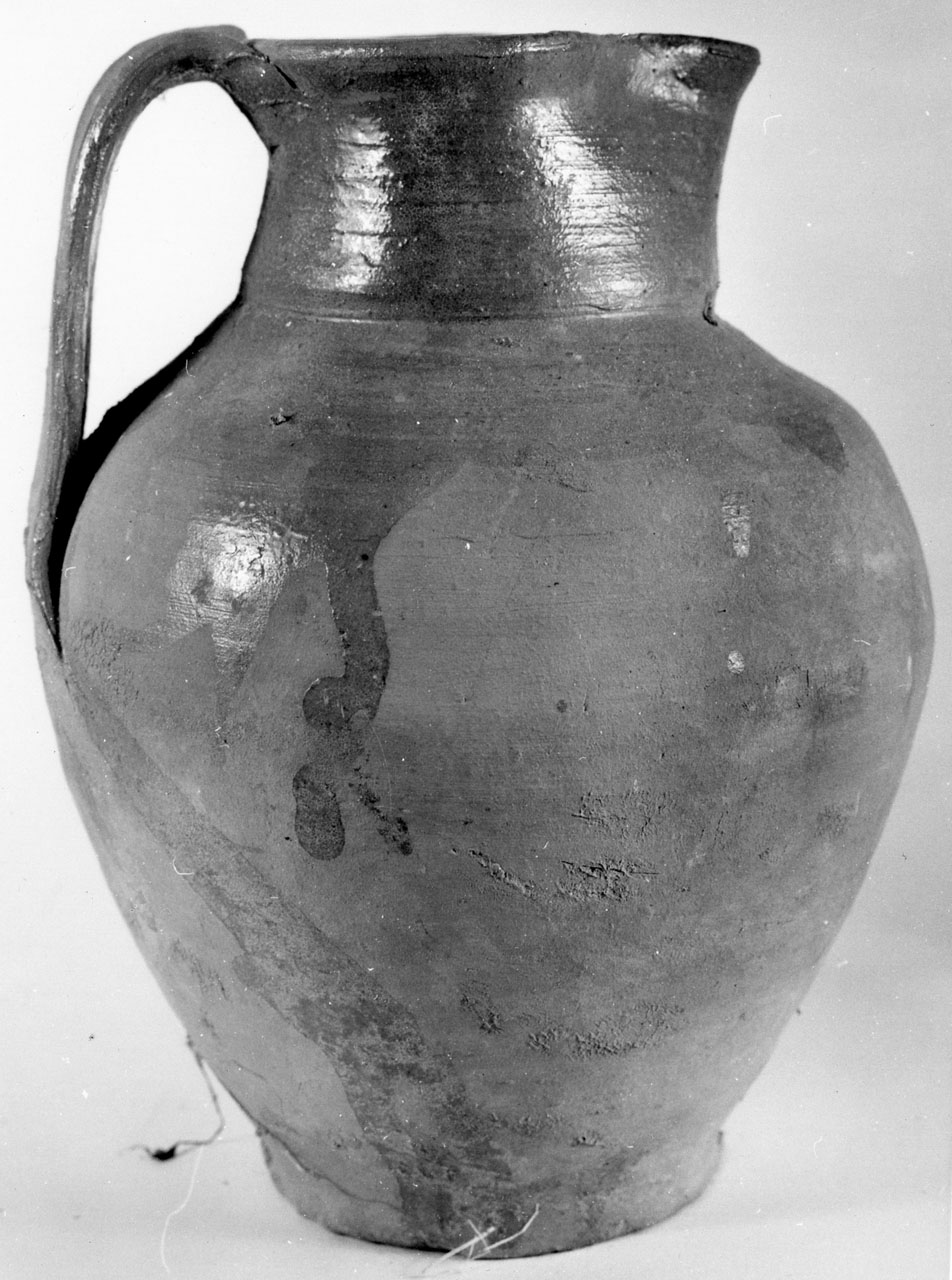 brocca, opera isolata - bottega aretina (sec. XV)