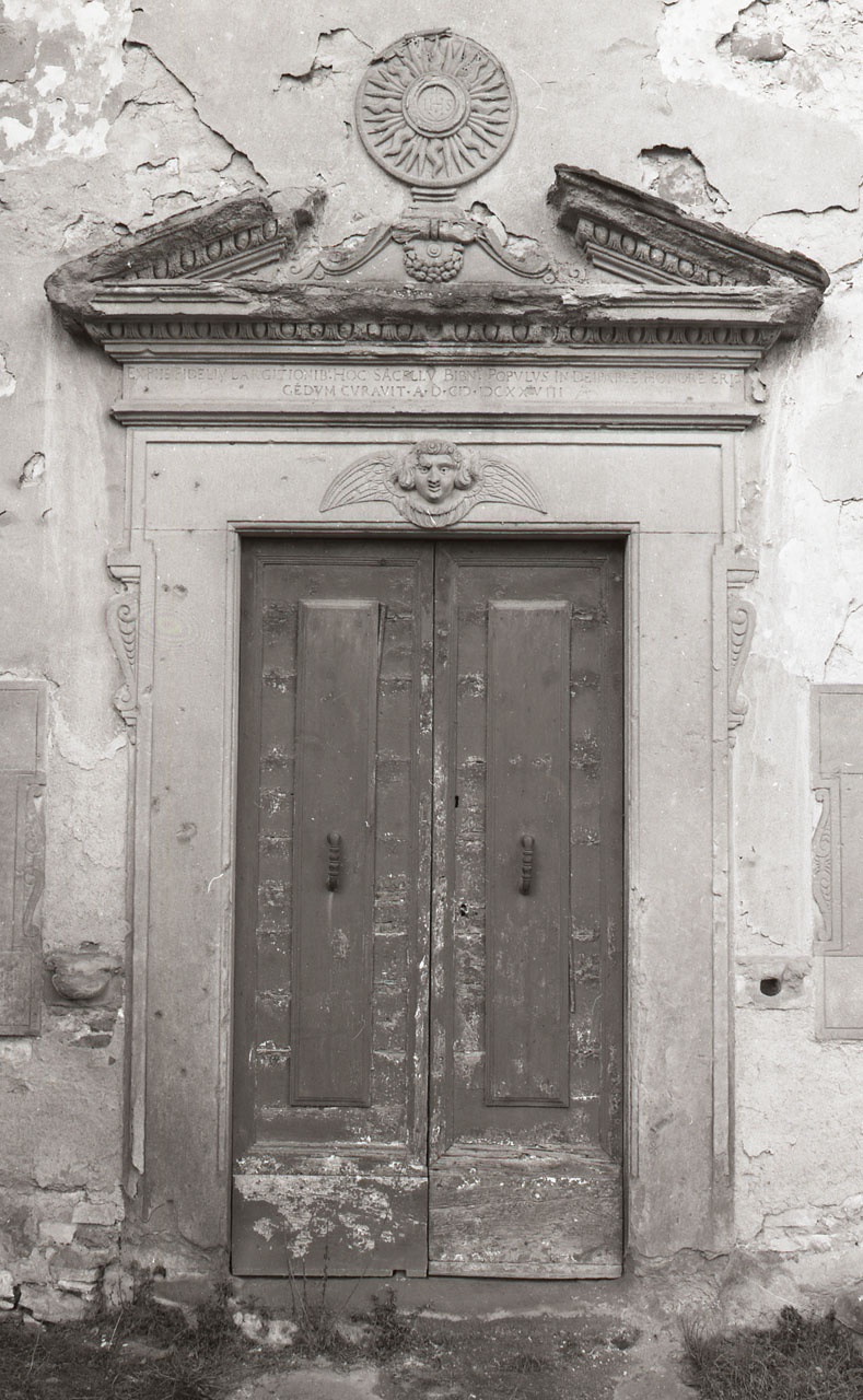 mostra di portale - bottega toscana (sec. XVII)