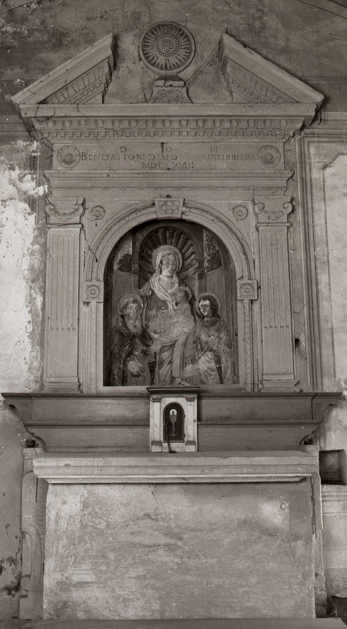 Madonna del Latte e santi (dipinto) - bottega toscana (fine sec. XVI)