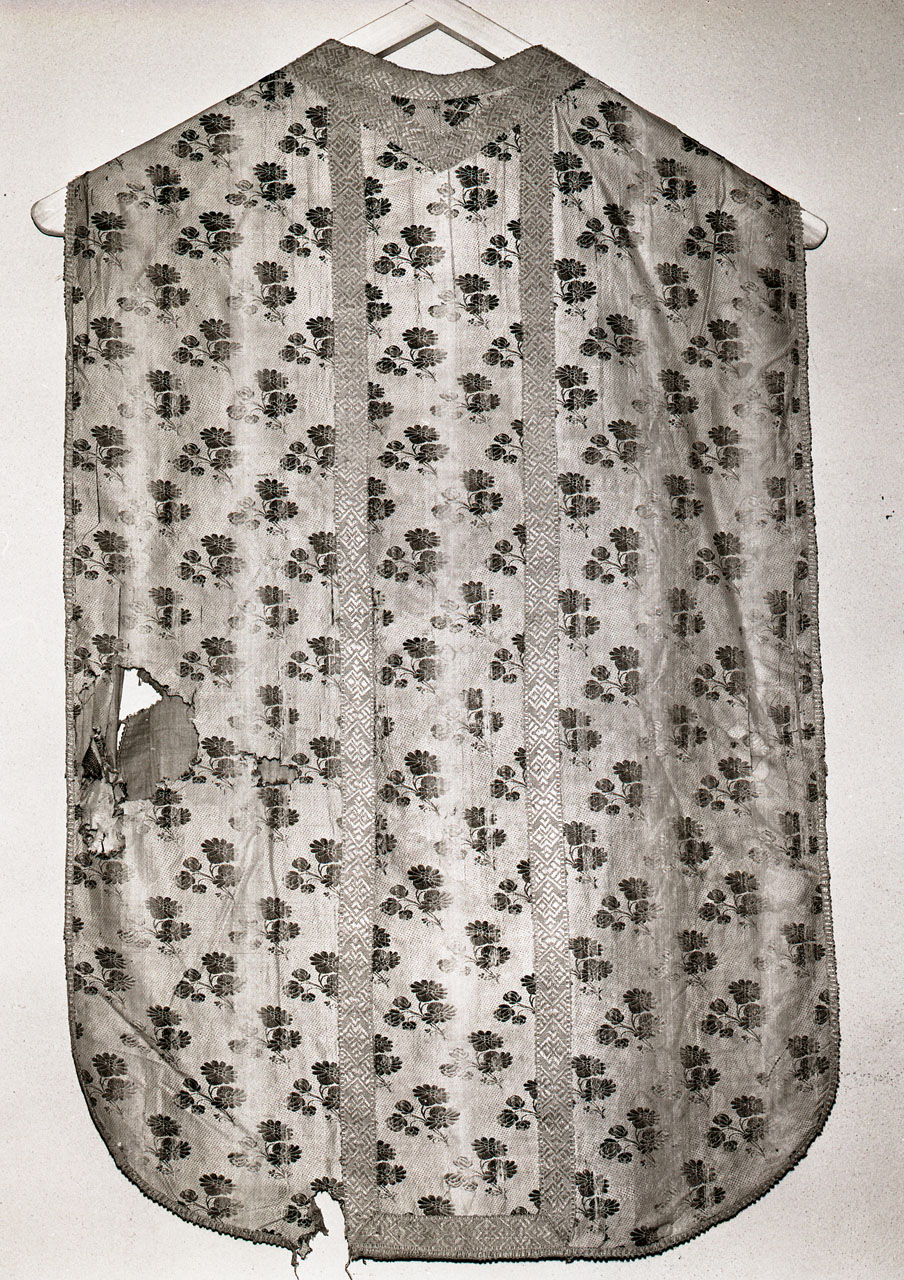 paramento liturgico - manifattura italiana (secc. XVIII/ XIX)