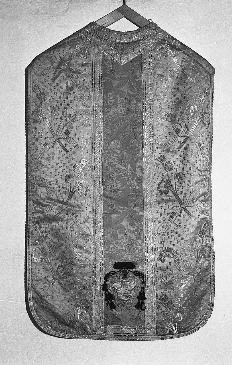 paramento liturgico - manifattura francese, manifattura italiana (sec. XVIII)