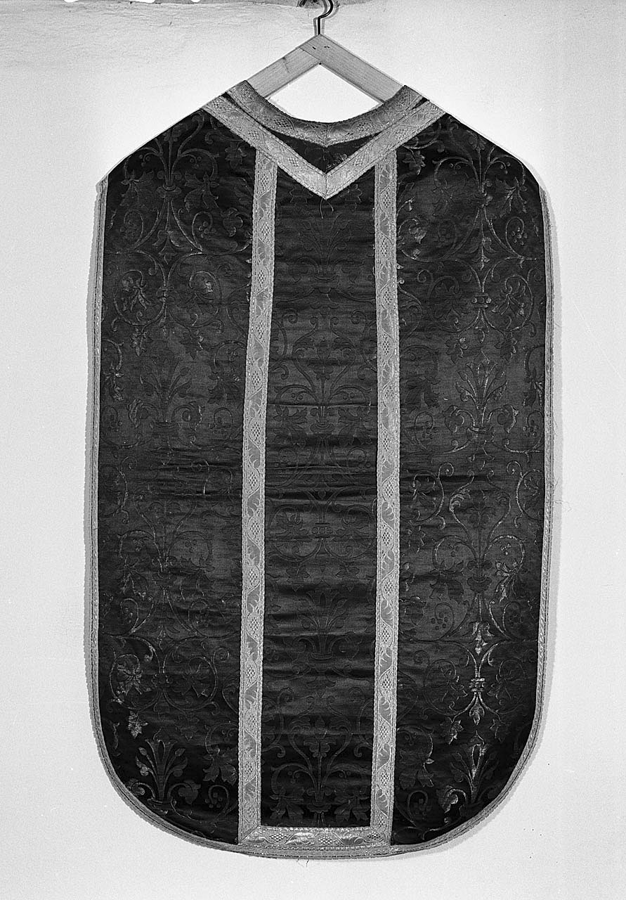 paramento liturgico - manifattura italiana (seconda metà sec. XIX)